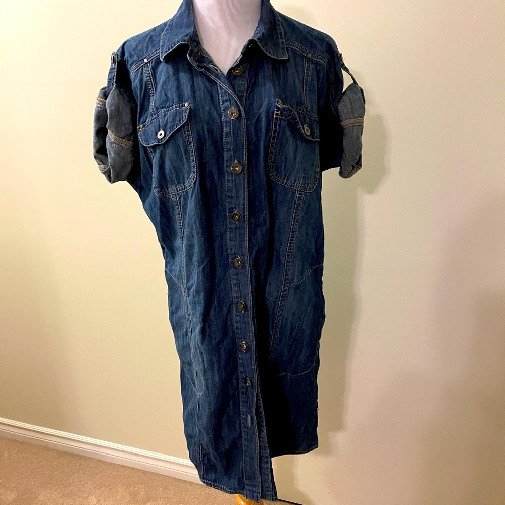 Cute denim dress